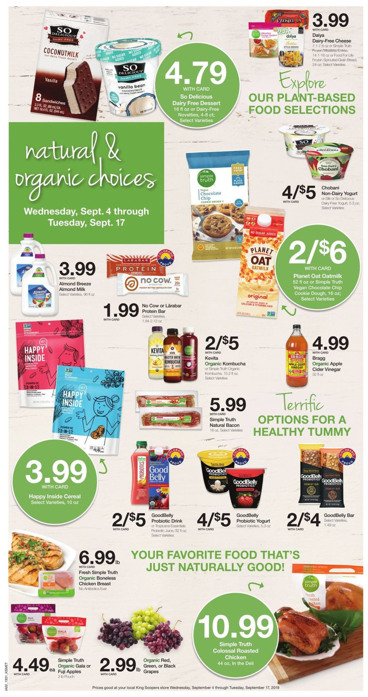 Catalogue King Soopers from 09/04/2019