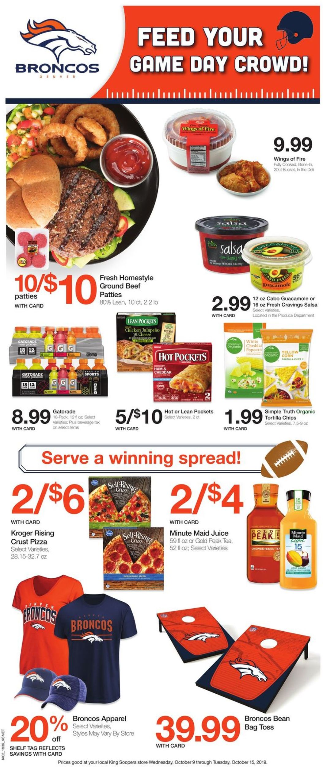 Catalogue King Soopers from 10/09/2019