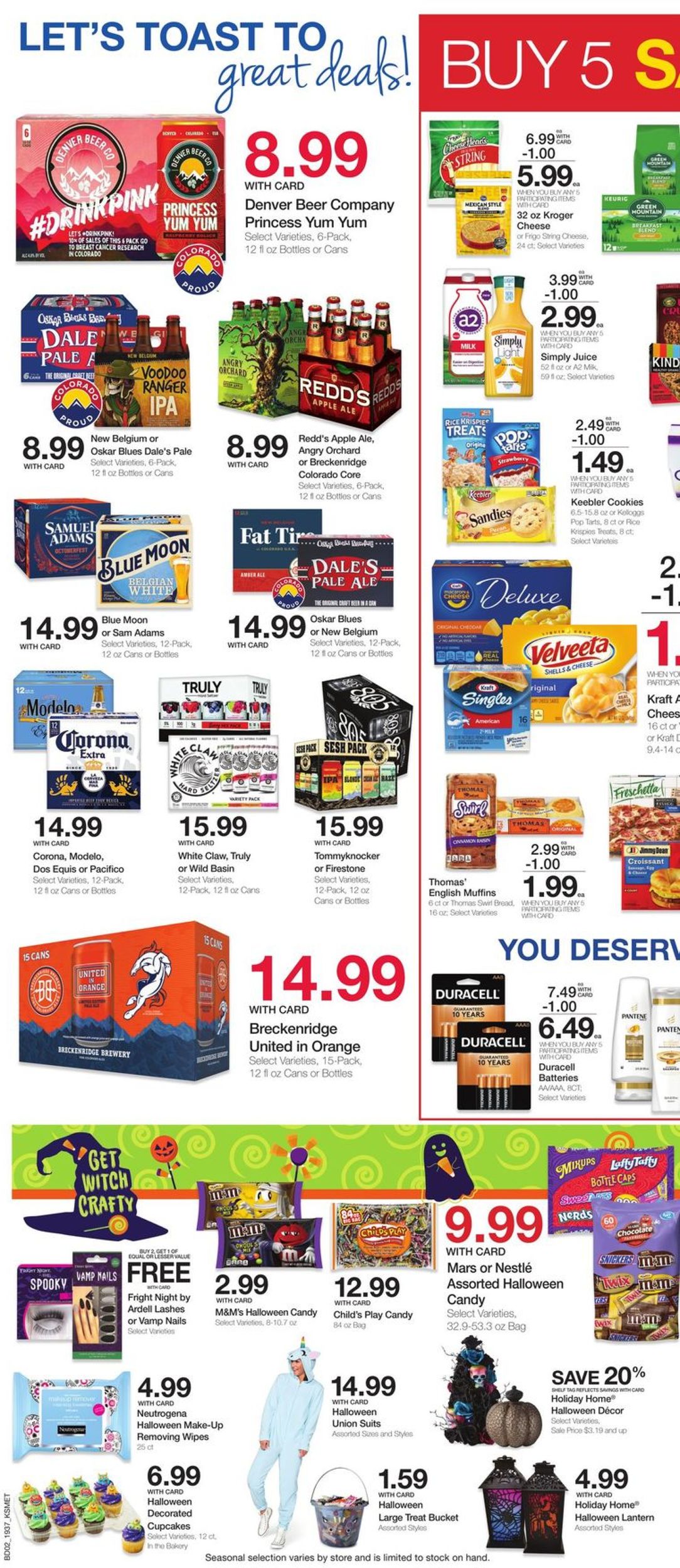 Catalogue King Soopers from 10/16/2019