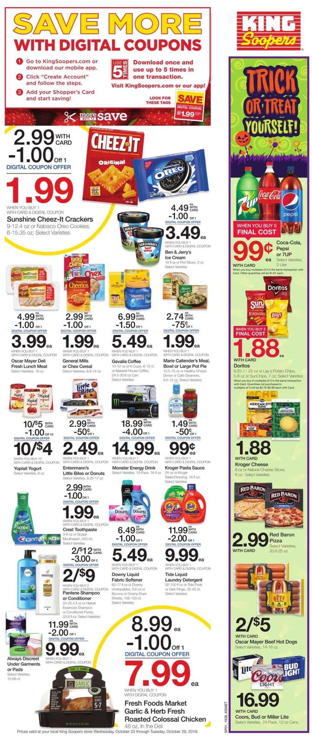 Catalogue King Soopers from 10/23/2019