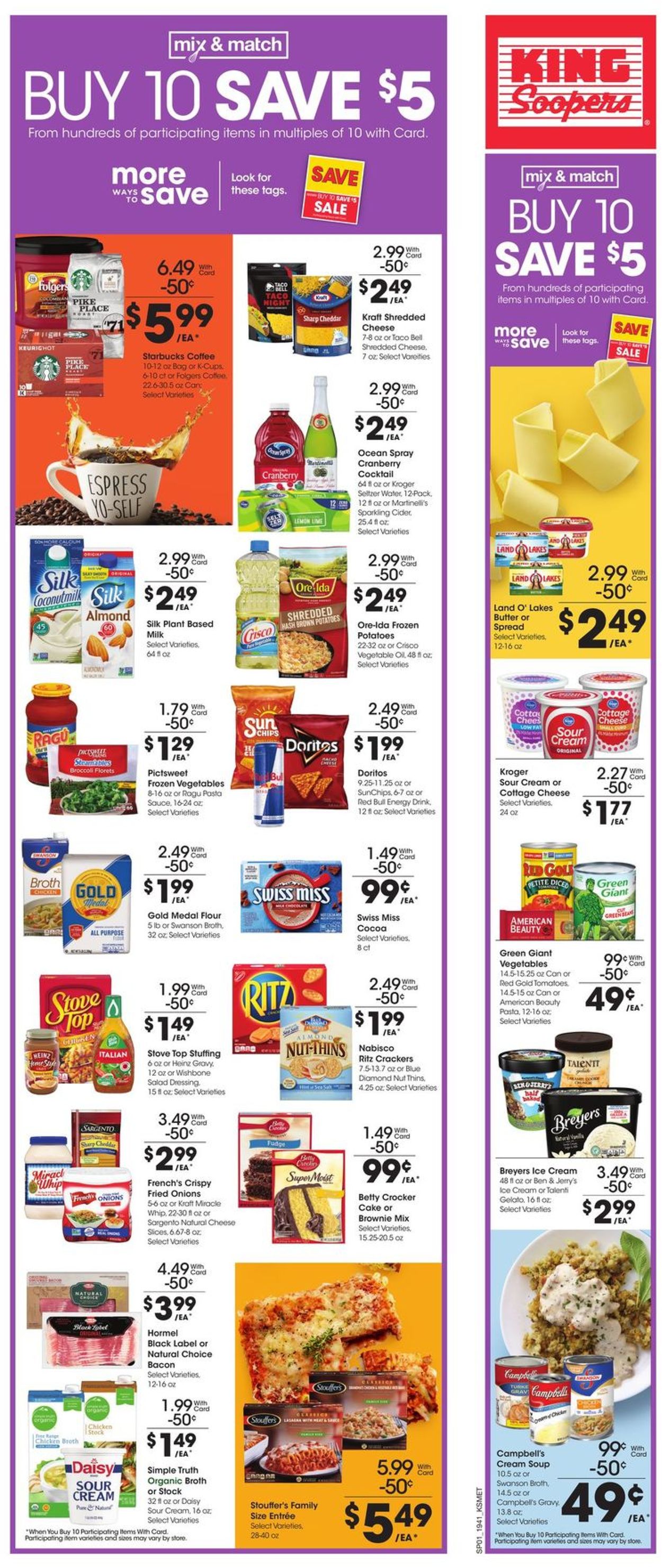 Catalogue King Soopers from 11/13/2019