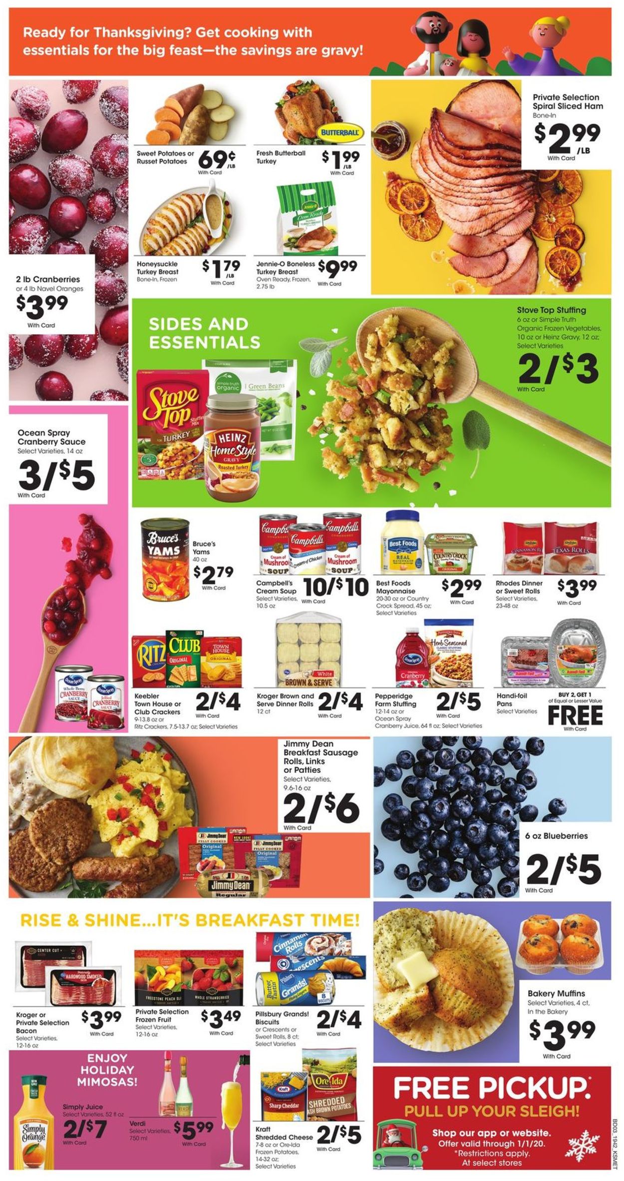 Catalogue King Soopers - Thankgiving Ad 2019 from 11/20/2019