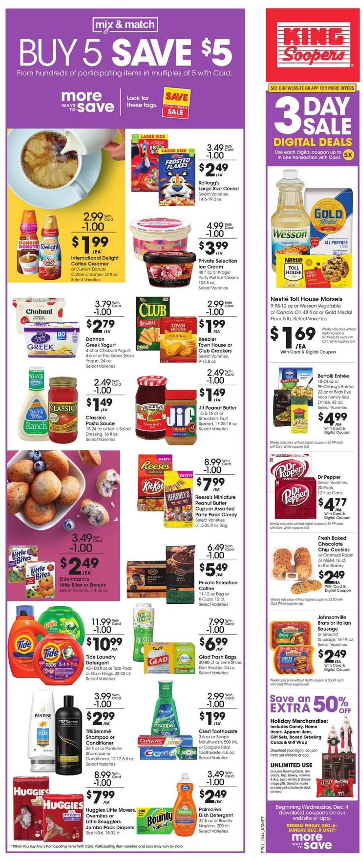 Catalogue King Soopers from 12/04/2019