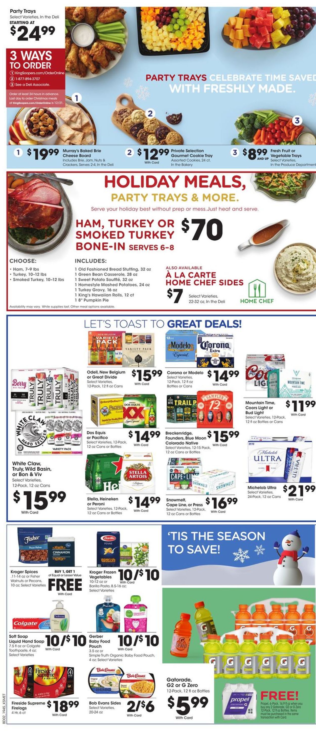 Catalogue King Soopers - Holiday Ad 2019 from 12/11/2019