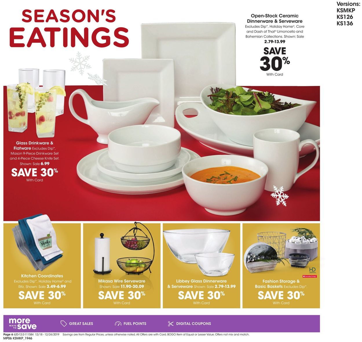Catalogue King Soopers - Holiday Ad 2019 from 12/18/2019