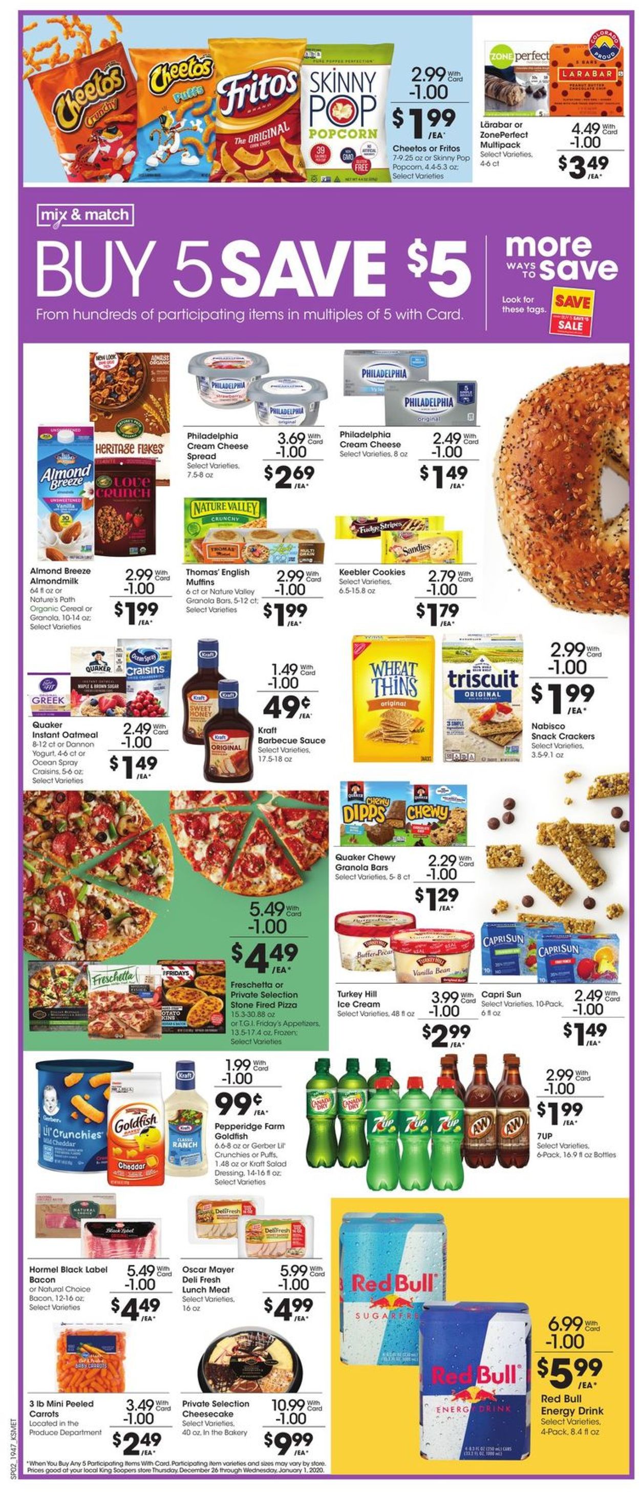Catalogue King Soopers from 12/26/2019