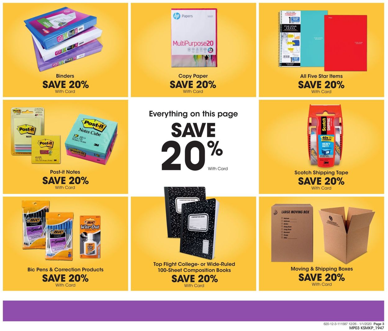 Catalogue King Soopers - New Year's Ad 2019/2020 from 12/26/2019