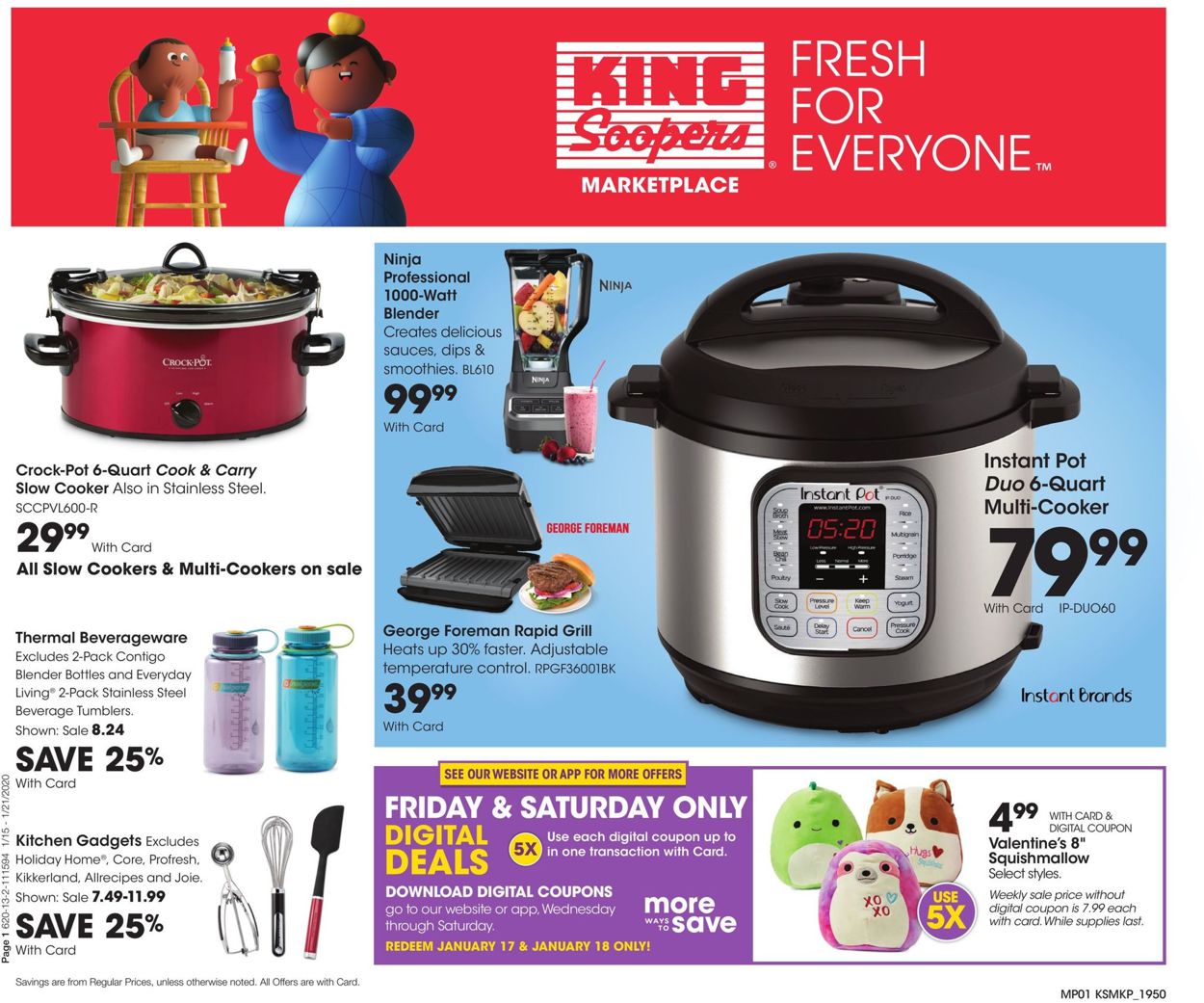 Catalogue King Soopers from 01/15/2020