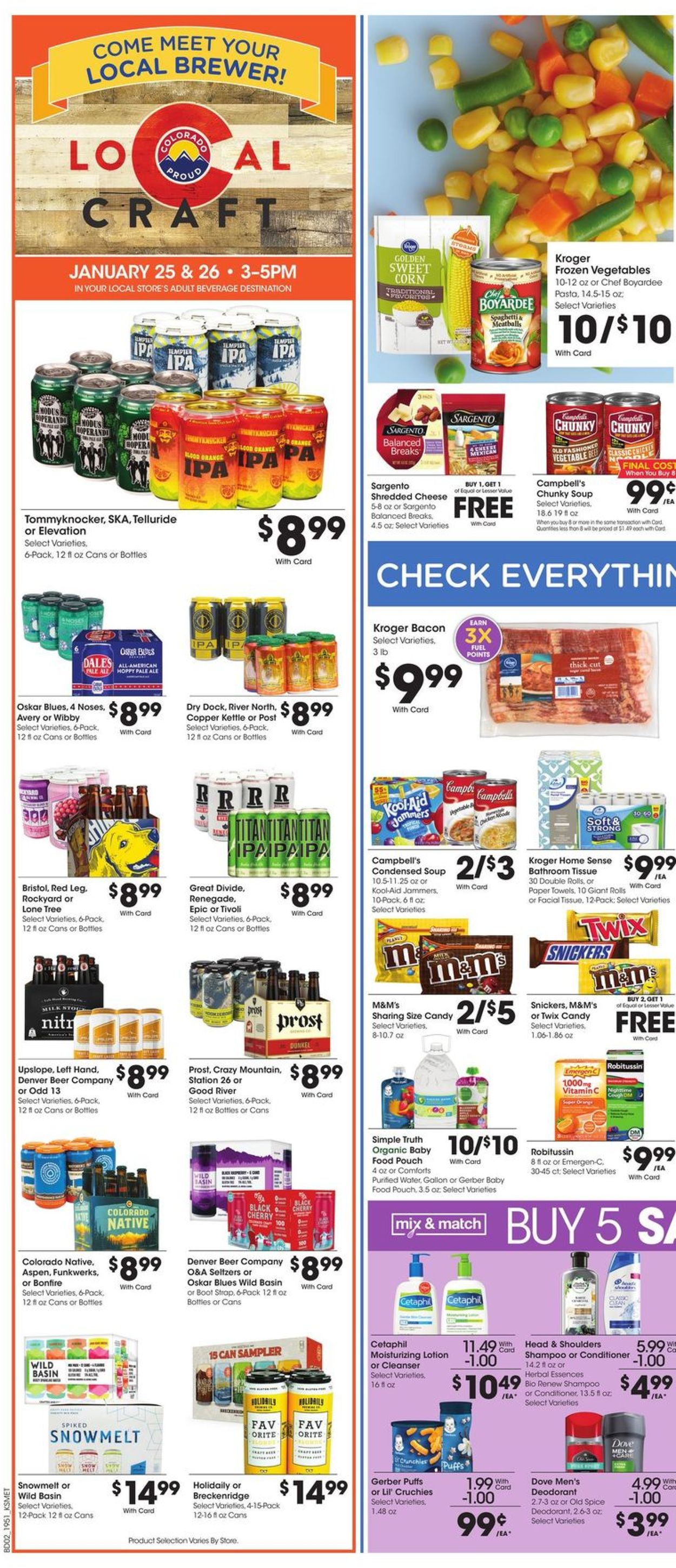 Catalogue King Soopers from 01/22/2020