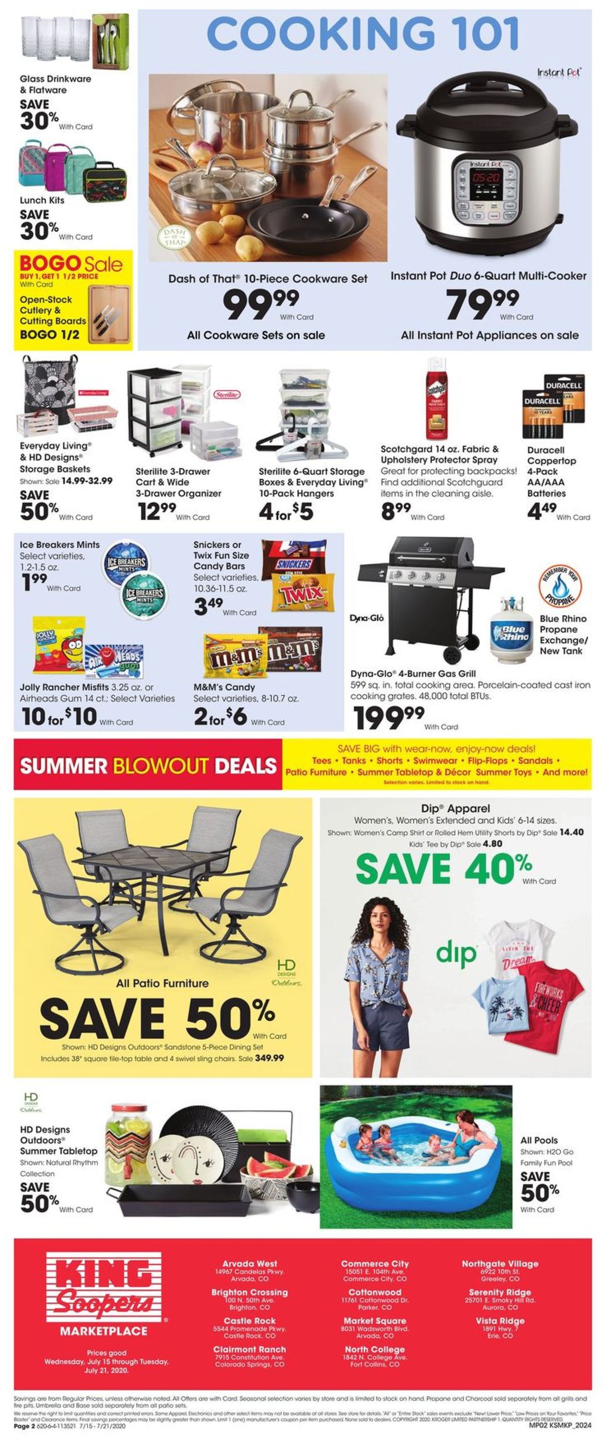 Catalogue King Soopers from 07/15/2020