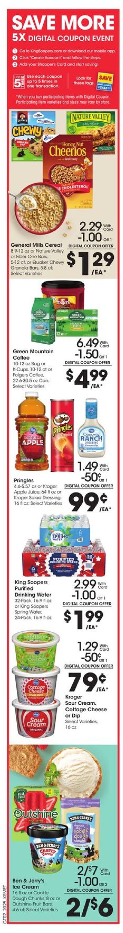 Catalogue King Soopers from 07/22/2020