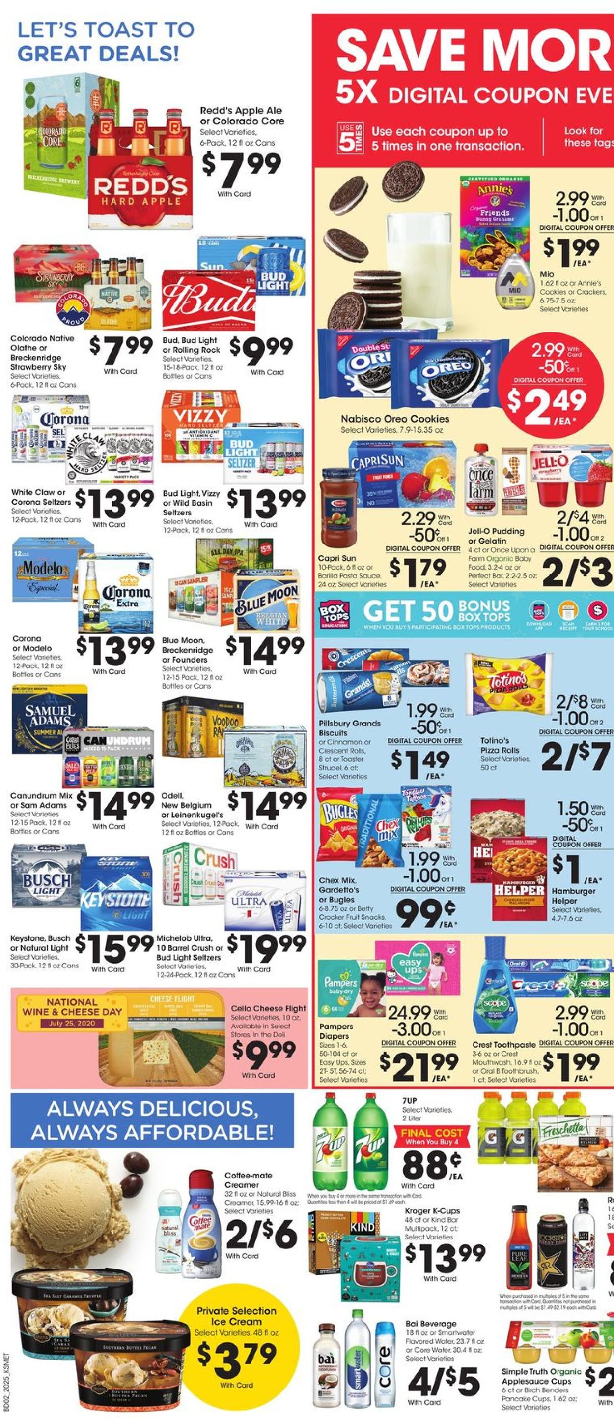 Catalogue King Soopers from 07/22/2020