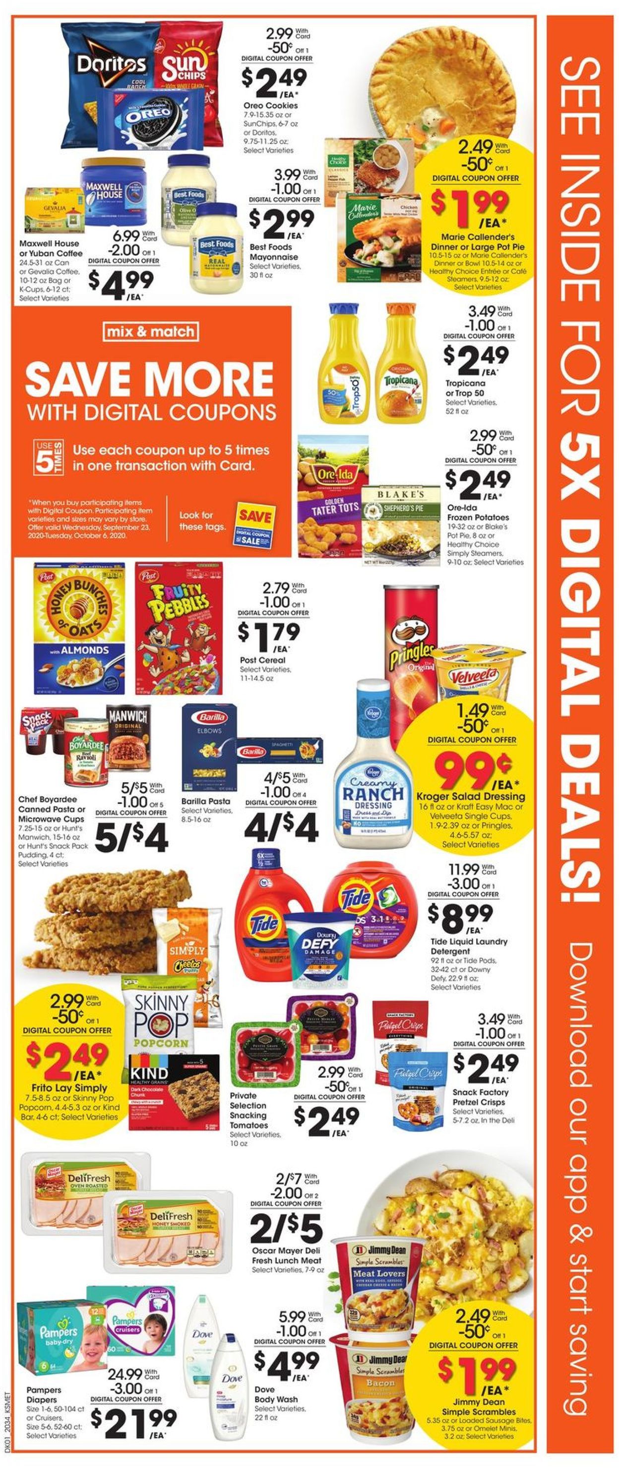 Catalogue King Soopers from 09/23/2020