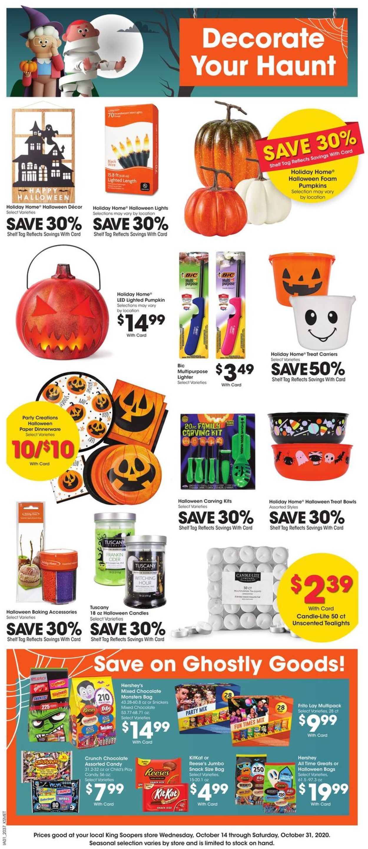 Catalogue King Soopers from 10/28/2020