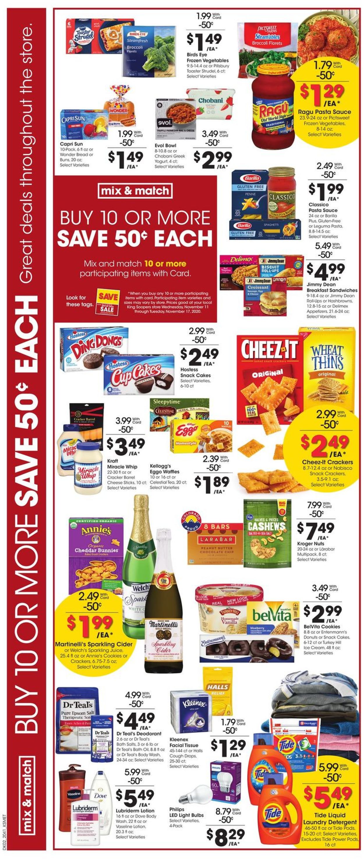 Catalogue King Soopers from 11/11/2020