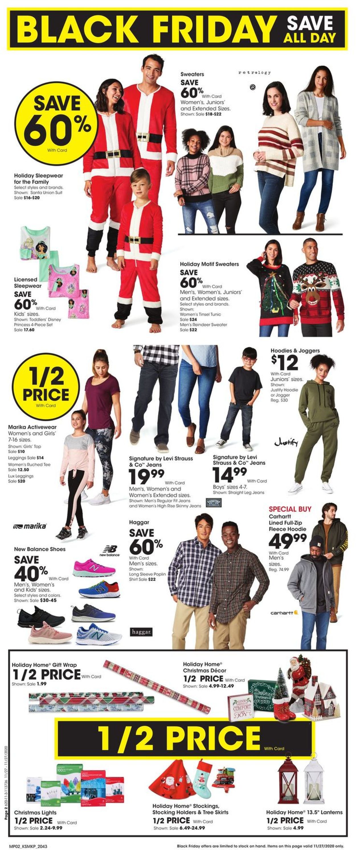 Catalogue King Soopers Black Friday 2020 from 11/27/2020