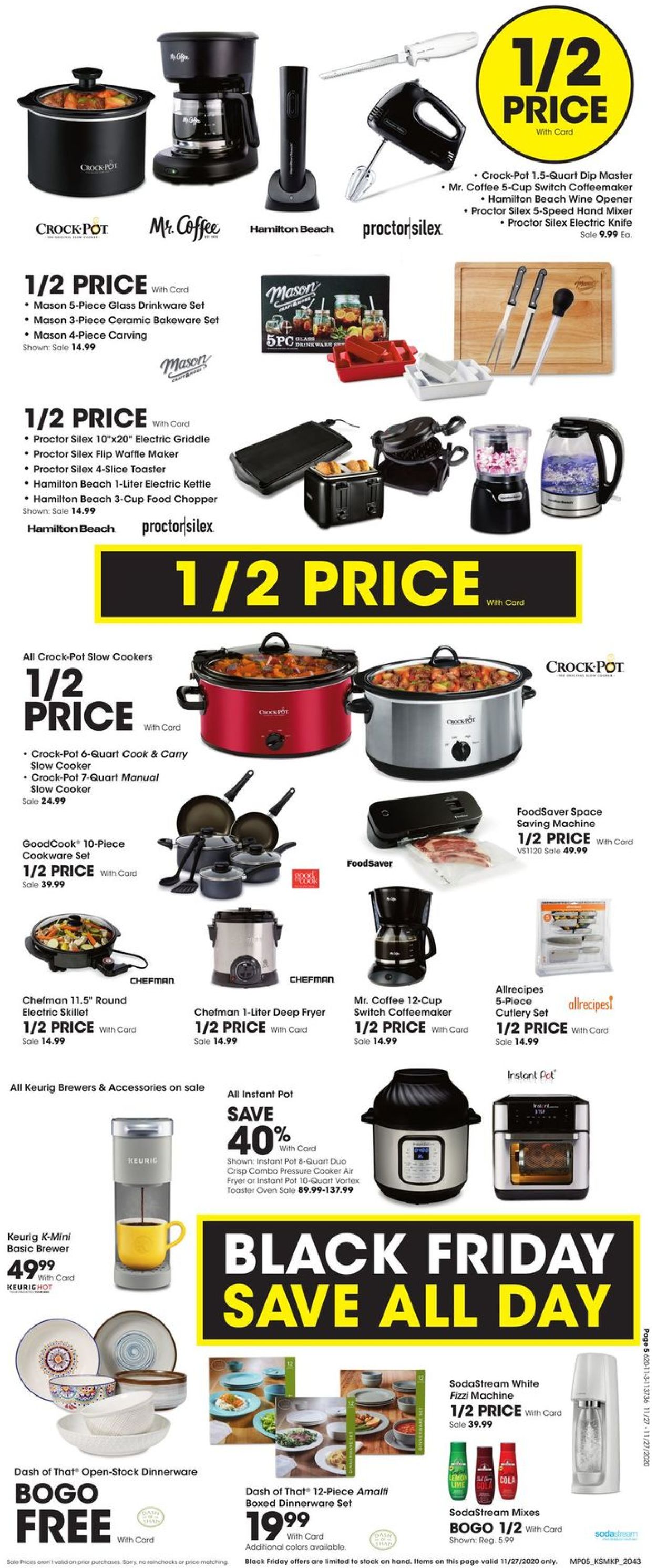 Catalogue King Soopers Black Friday 2020 from 11/27/2020