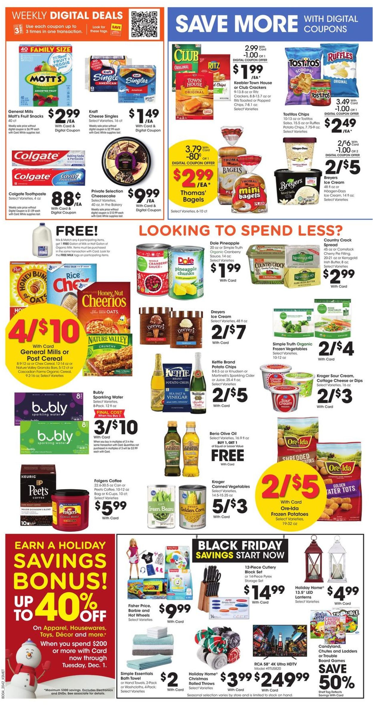 Catalogue King Soopers Thanksgiving ad 2020 from 11/18/2020