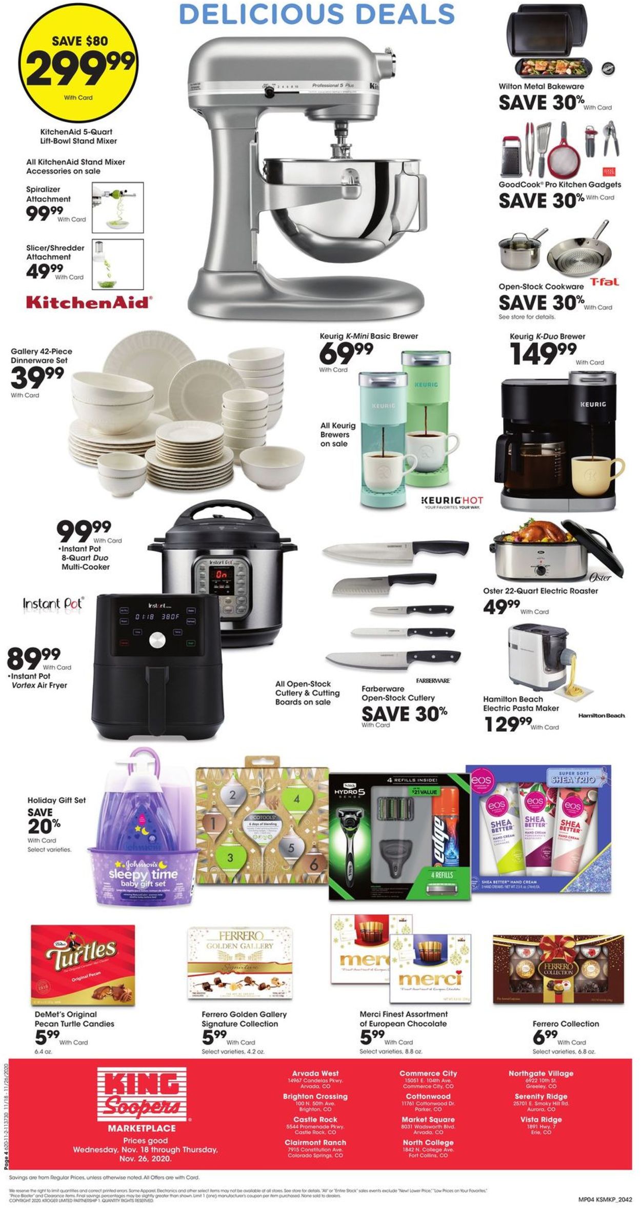 Catalogue King Soopers Black Friday ad 2020 from 11/18/2020