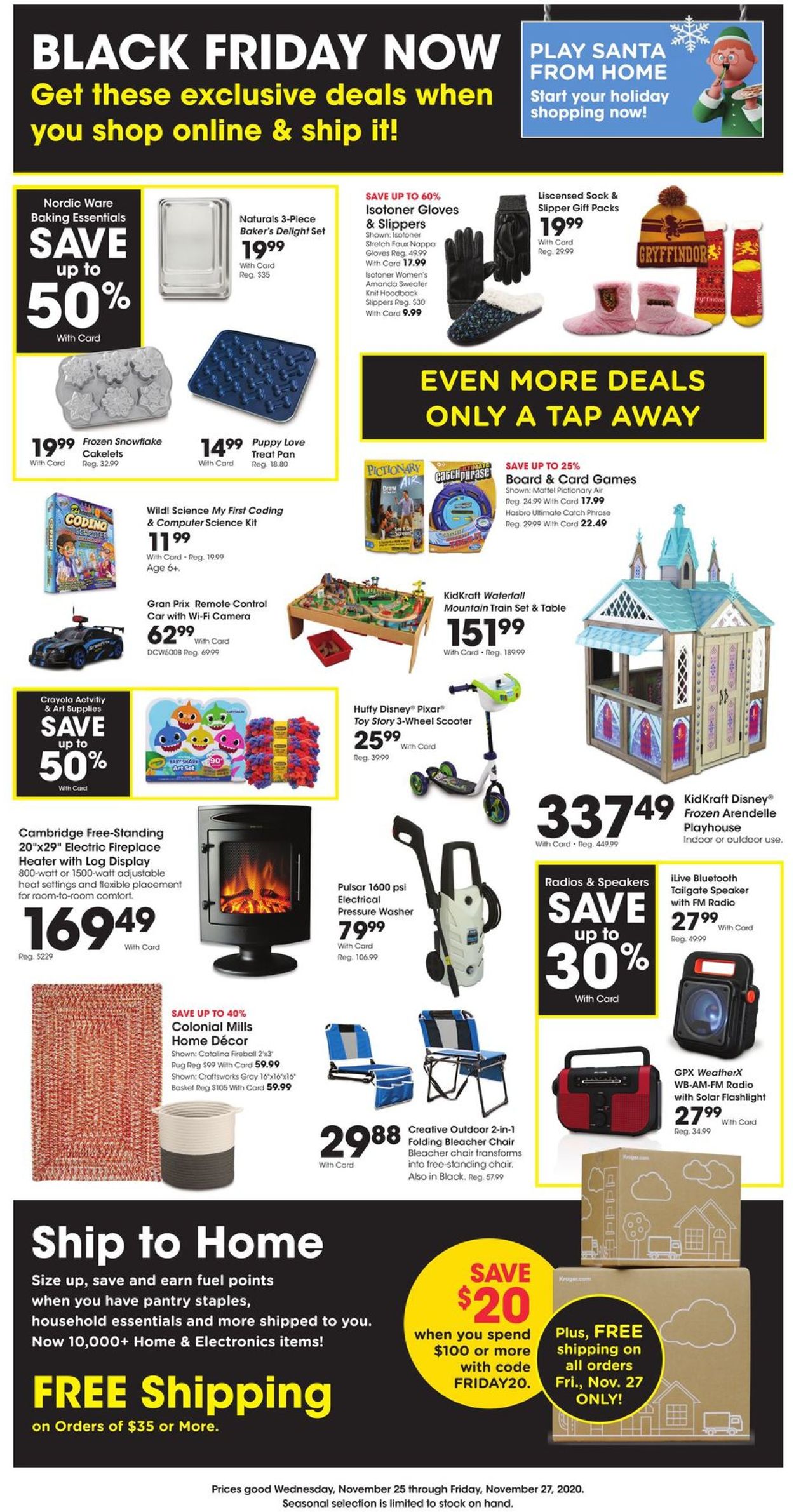 Catalogue King Soopers Black Friday 2020 from 11/25/2020