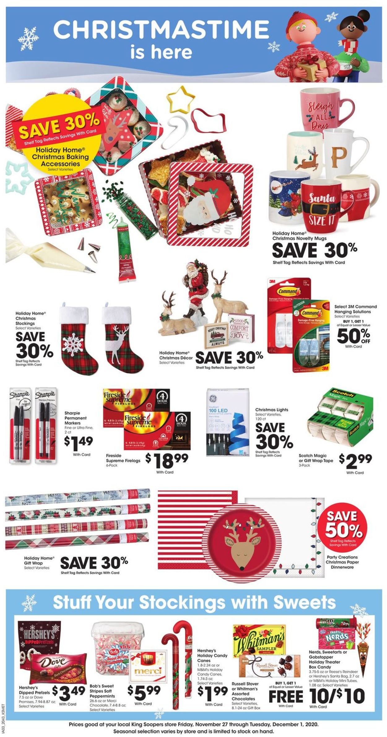 Catalogue King Soopers Black Friday 2020 from 11/27/2020