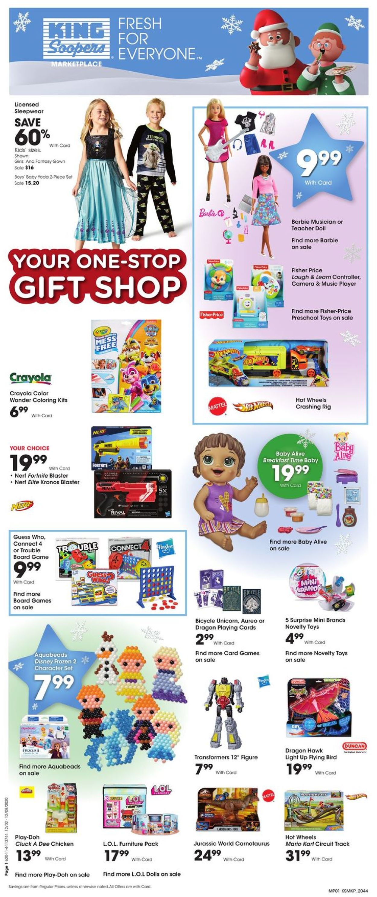 Catalogue King Soopers Christmas 2020 from 12/02/2020