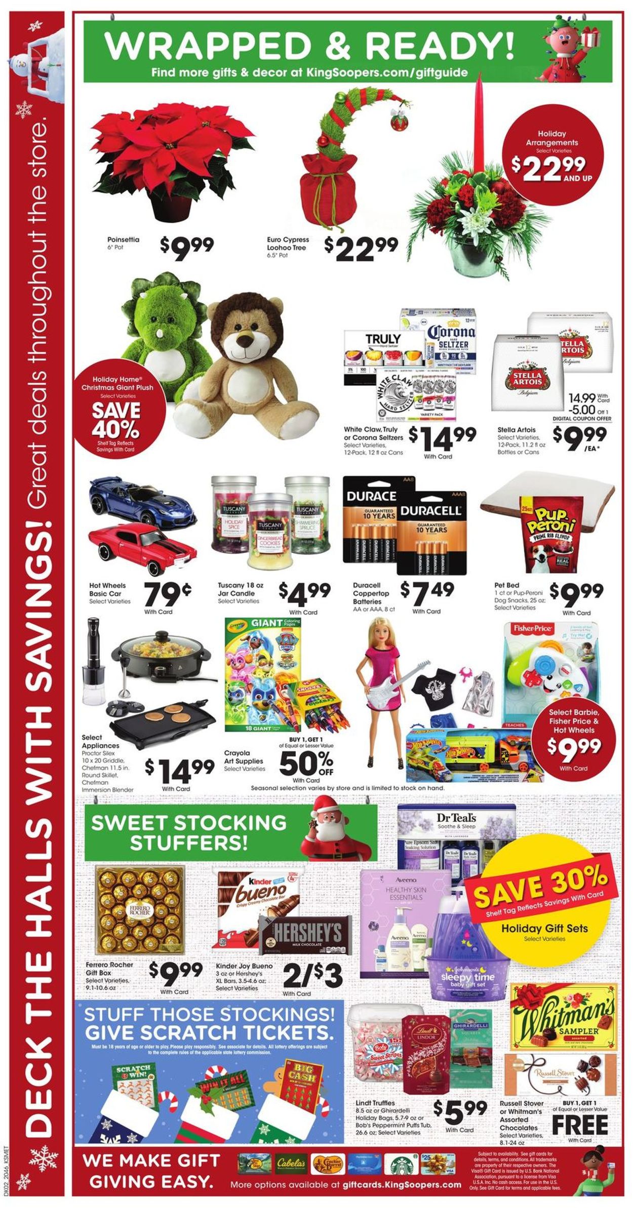 Catalogue King Soopers Christmas 2020 from 12/16/2020