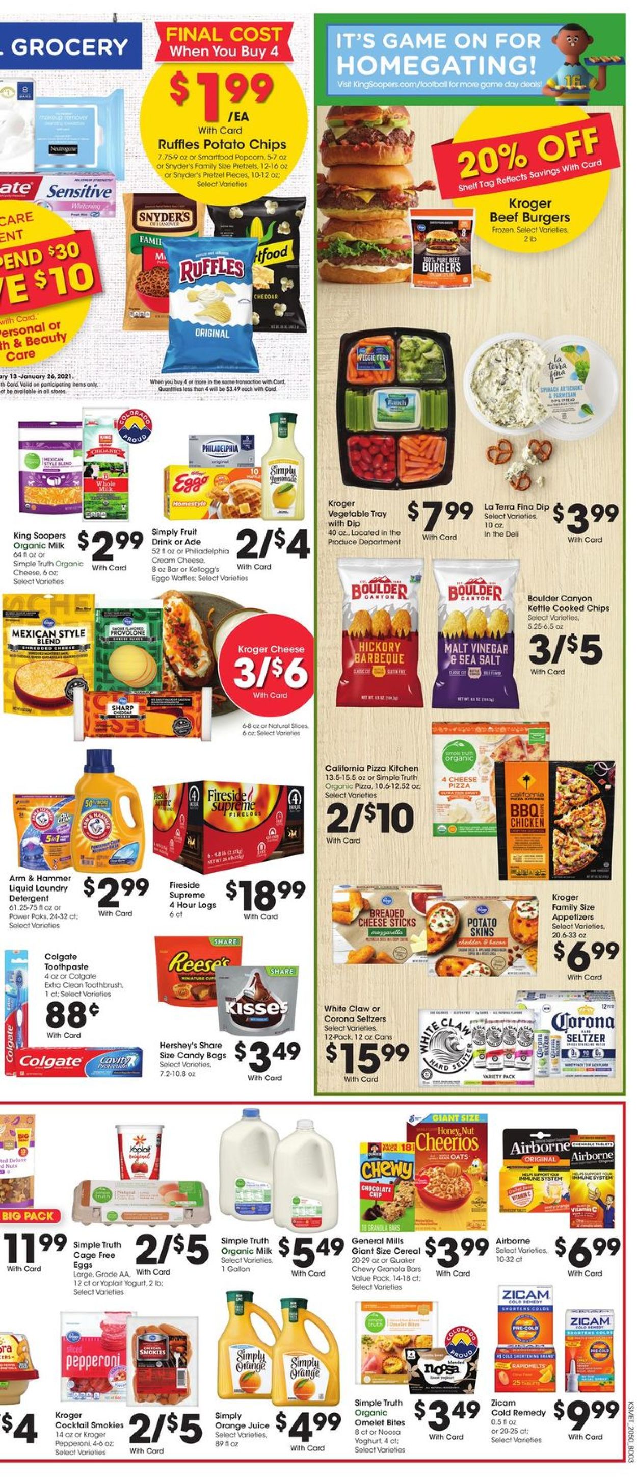 Catalogue King Soopers from 01/13/2021