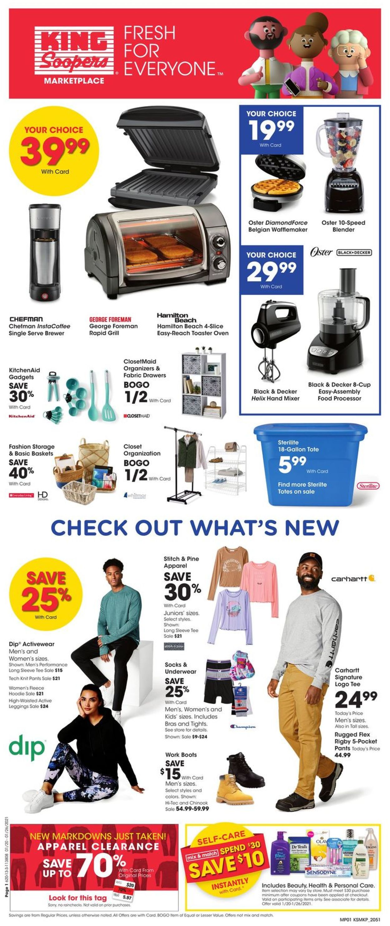 Catalogue King Soopers from 01/20/2021