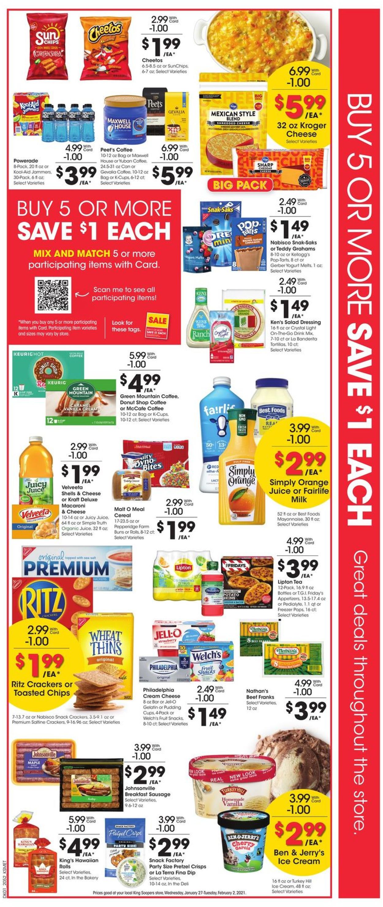 Catalogue King Soopers from 01/27/2021