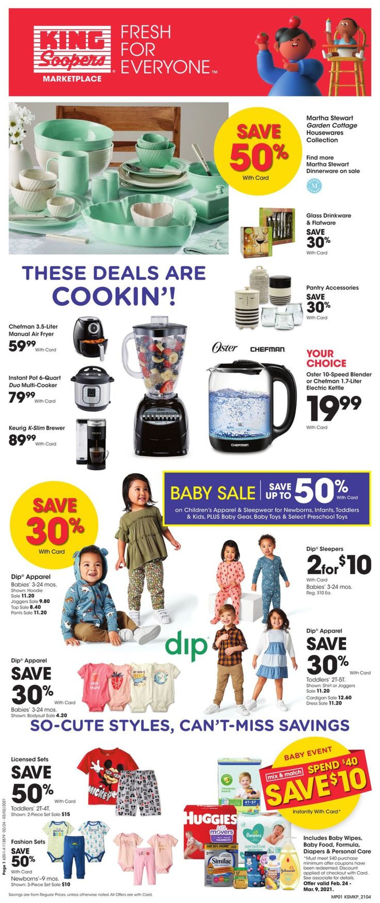Catalogue King Soopers from 02/24/2021