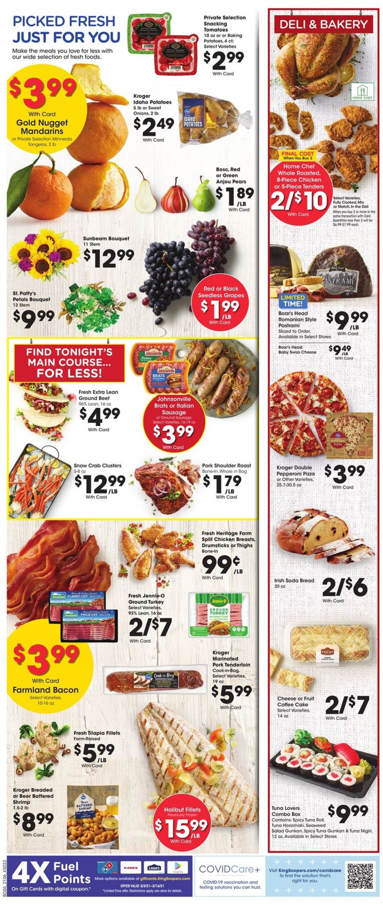 Catalogue King Soopers from 03/10/2021