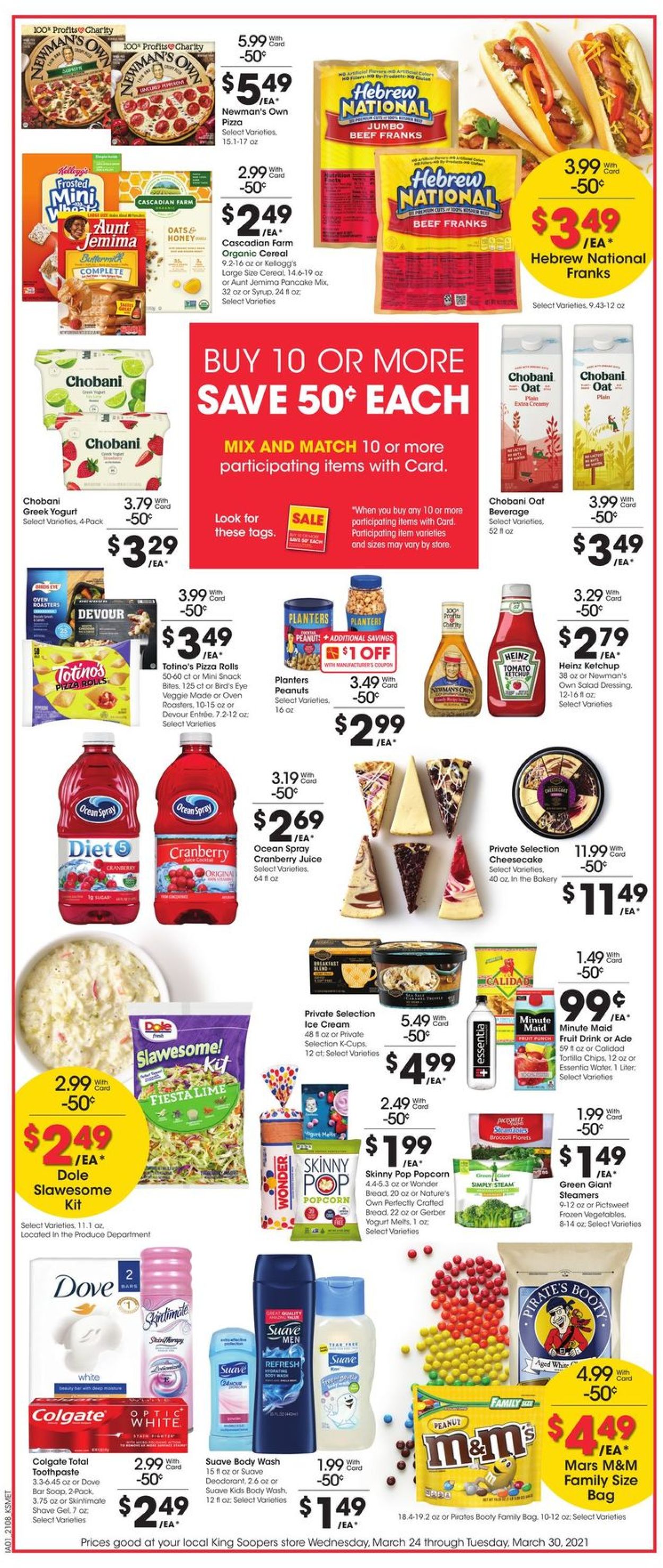 Catalogue King Soopers from 03/24/2021