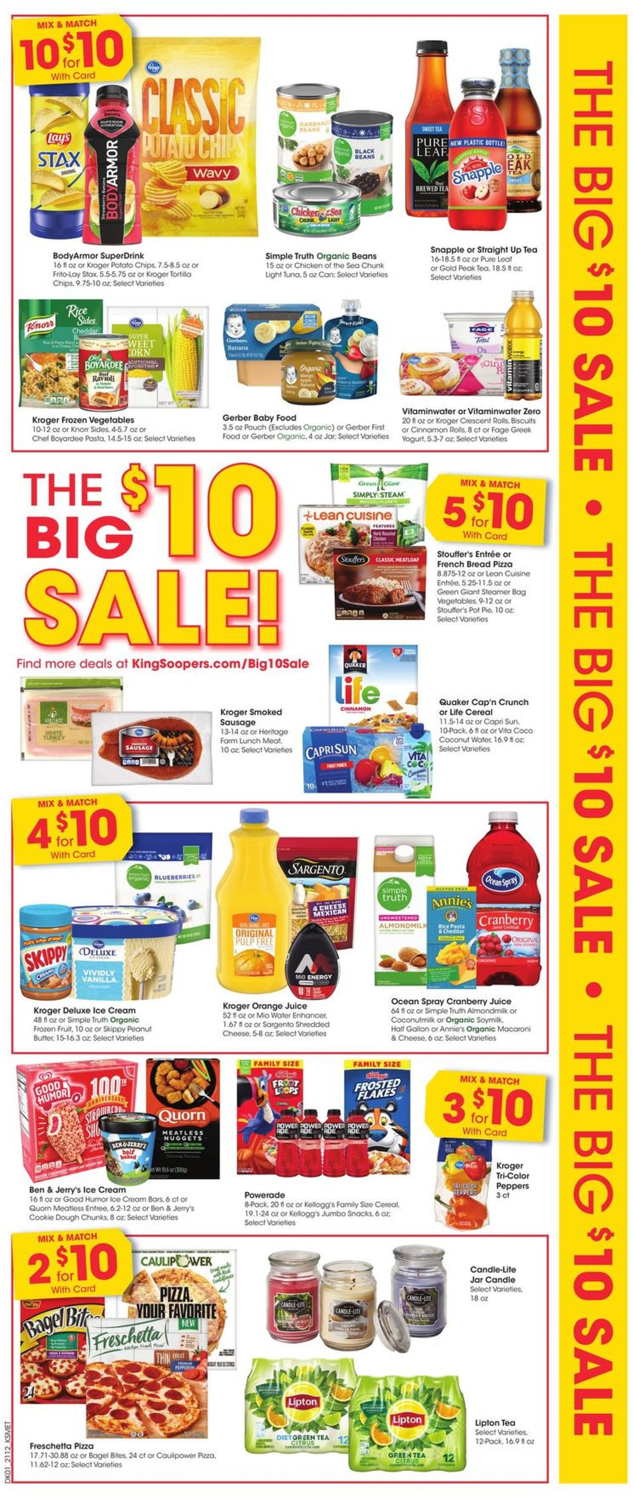 Catalogue King Soopers from 04/21/2021