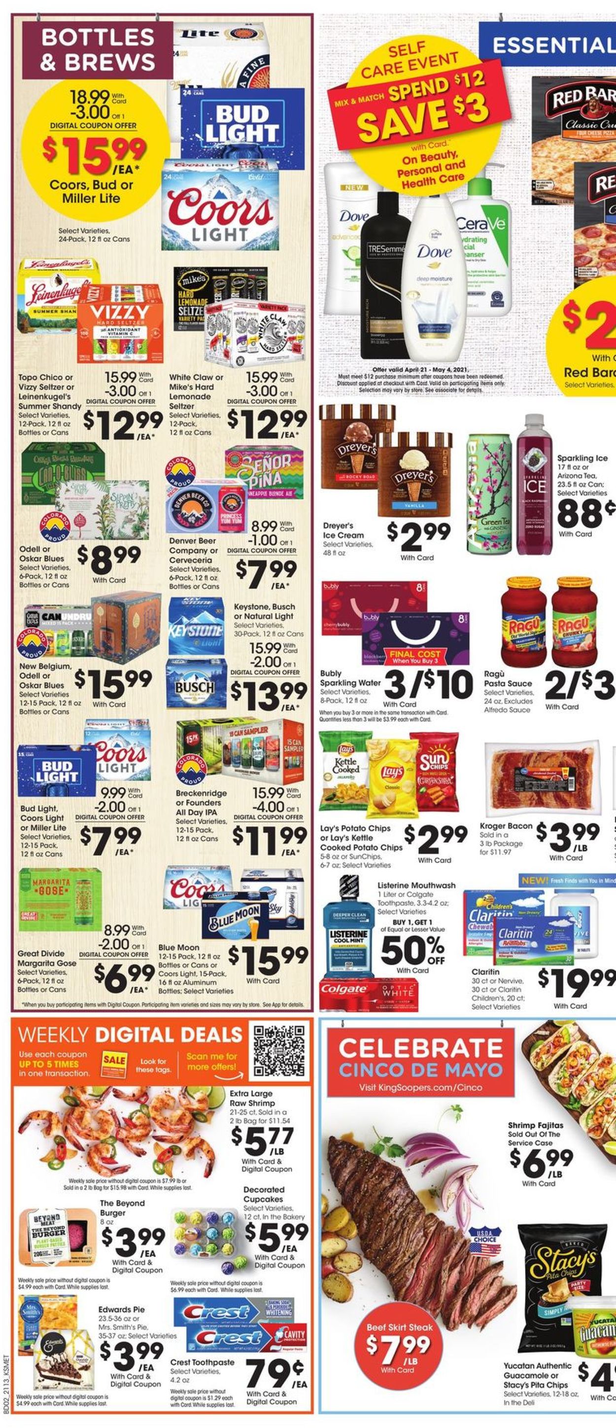 Catalogue King Soopers from 04/28/2021