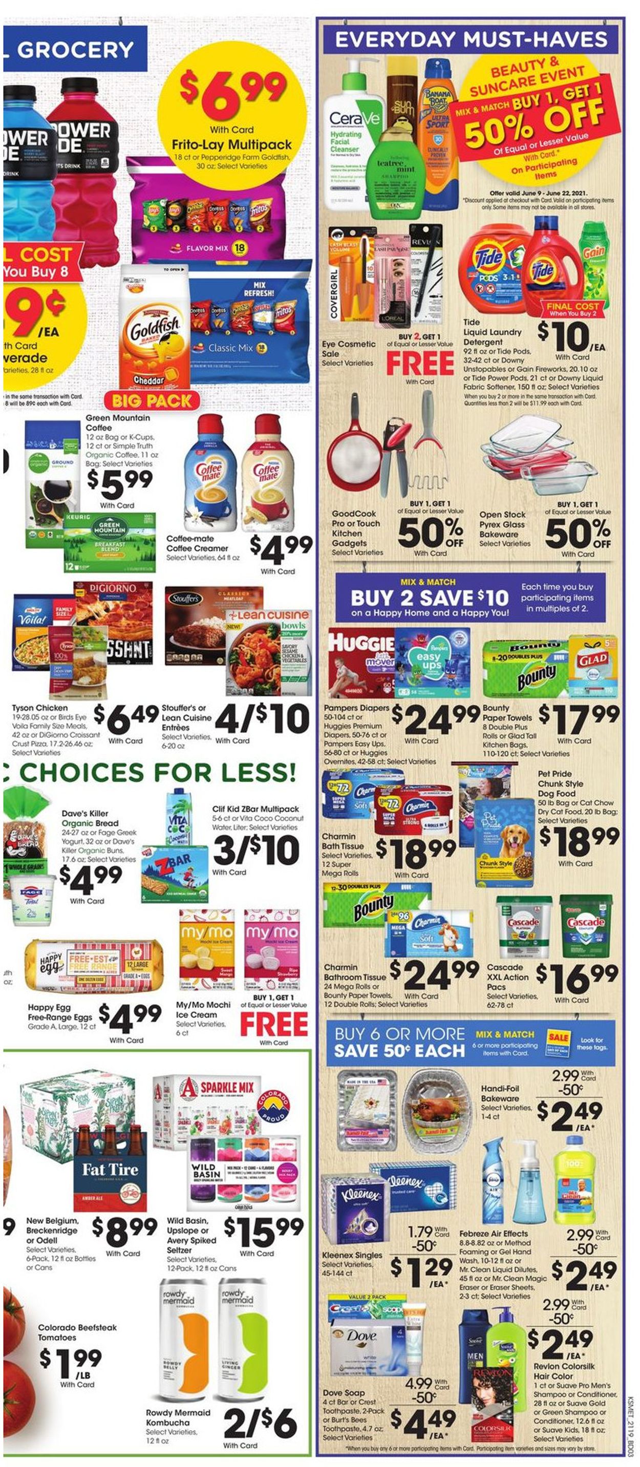 Catalogue King Soopers from 06/09/2021