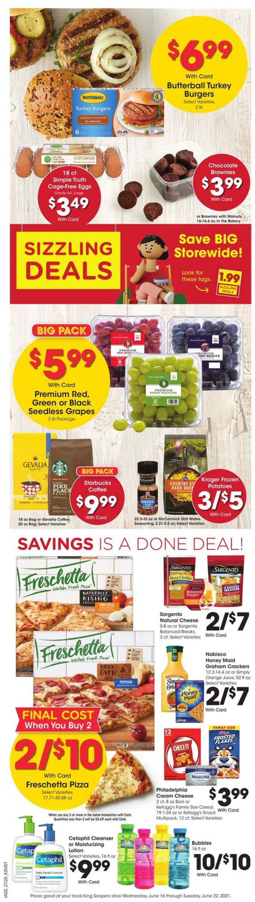 Catalogue King Soopers from 06/16/2021