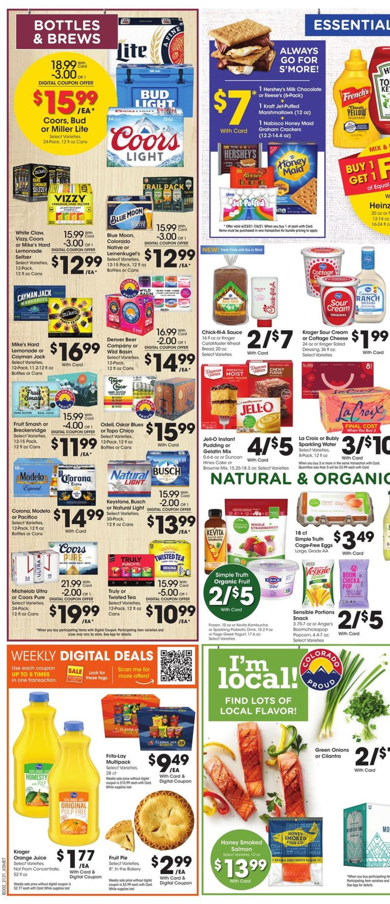 Catalogue King Soopers from 06/23/2021