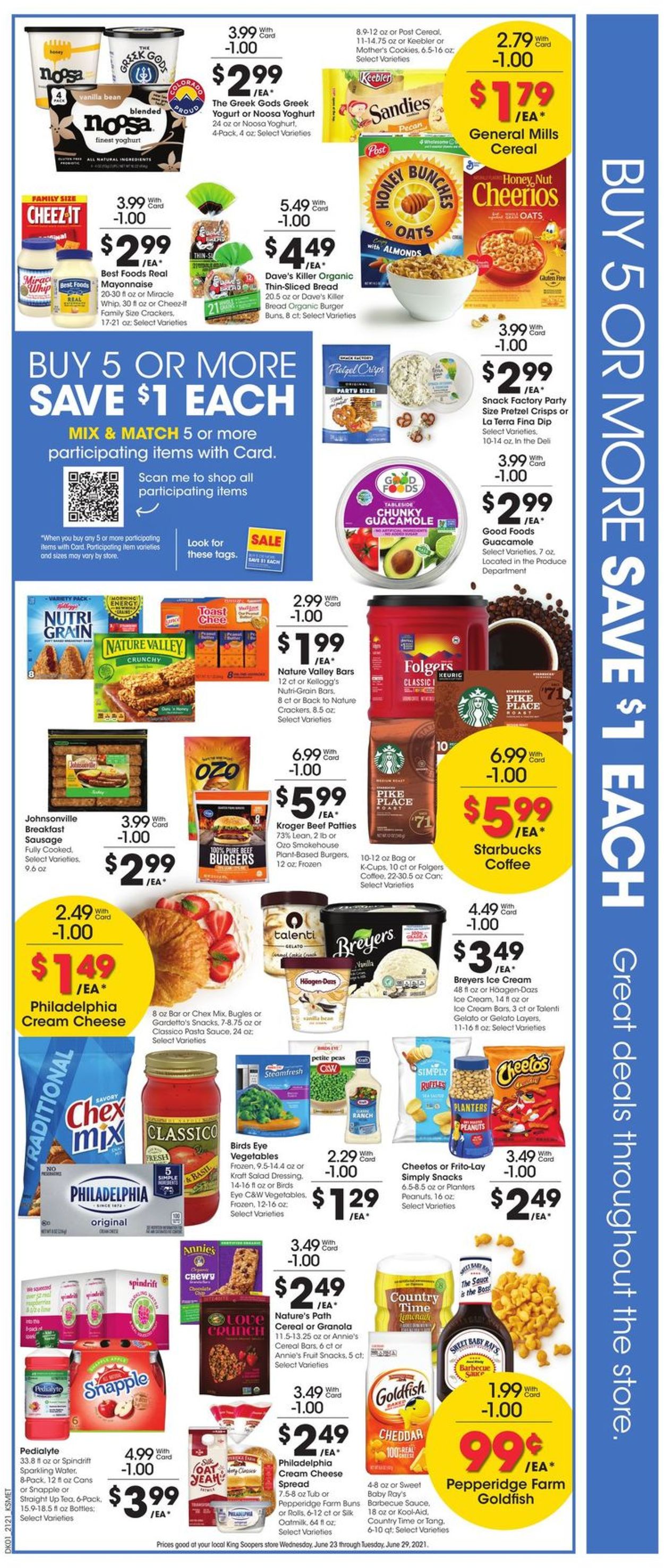 Catalogue King Soopers from 06/23/2021