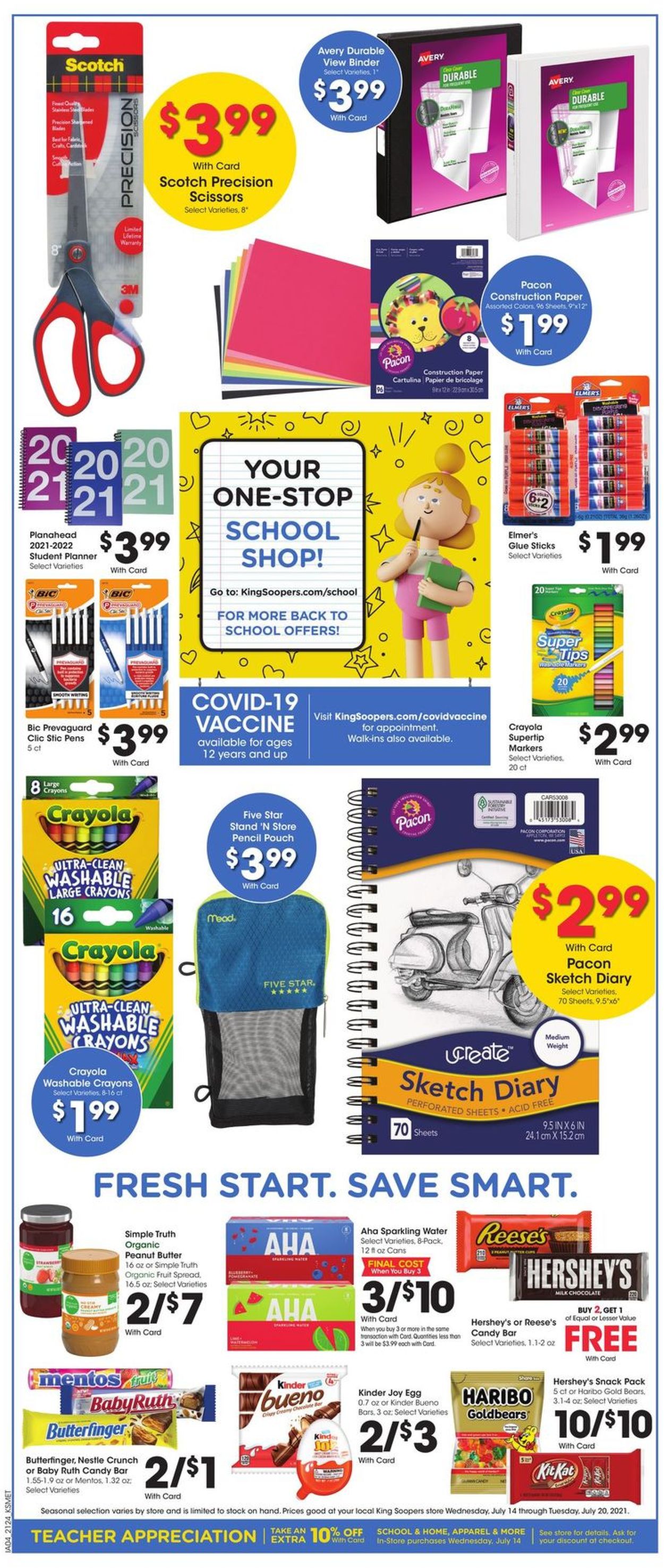 Catalogue King Soopers from 07/14/2021