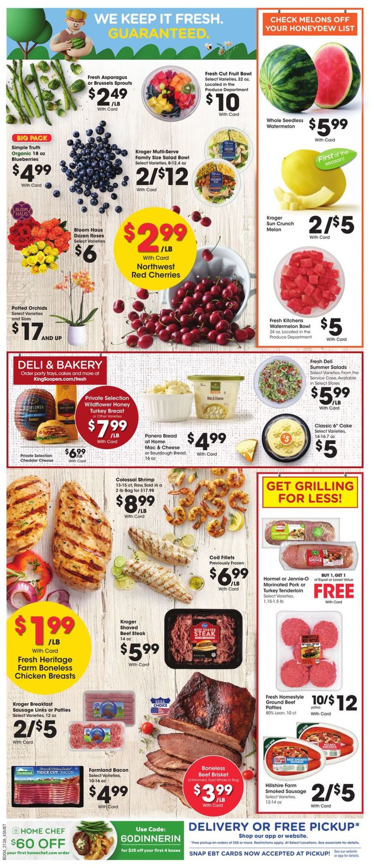Catalogue King Soopers from 07/28/2021