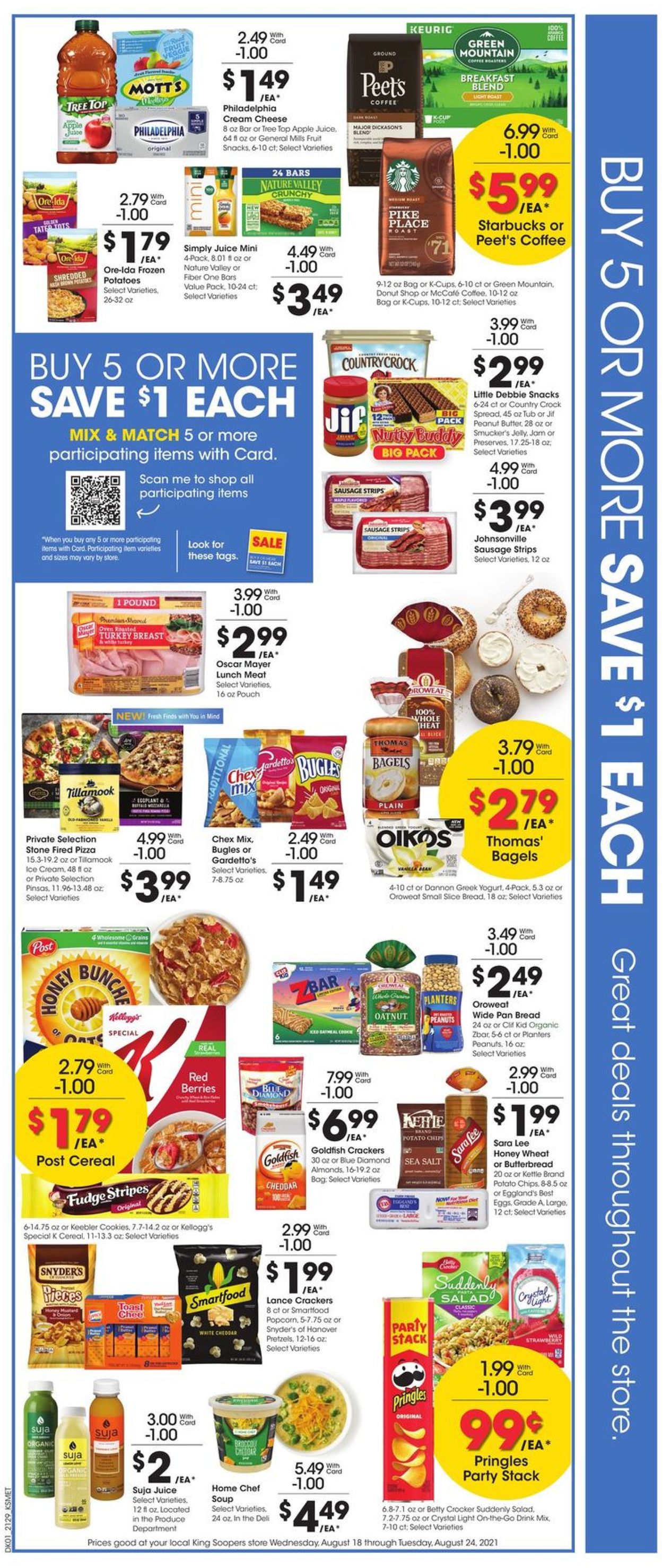 Catalogue King Soopers from 08/18/2021