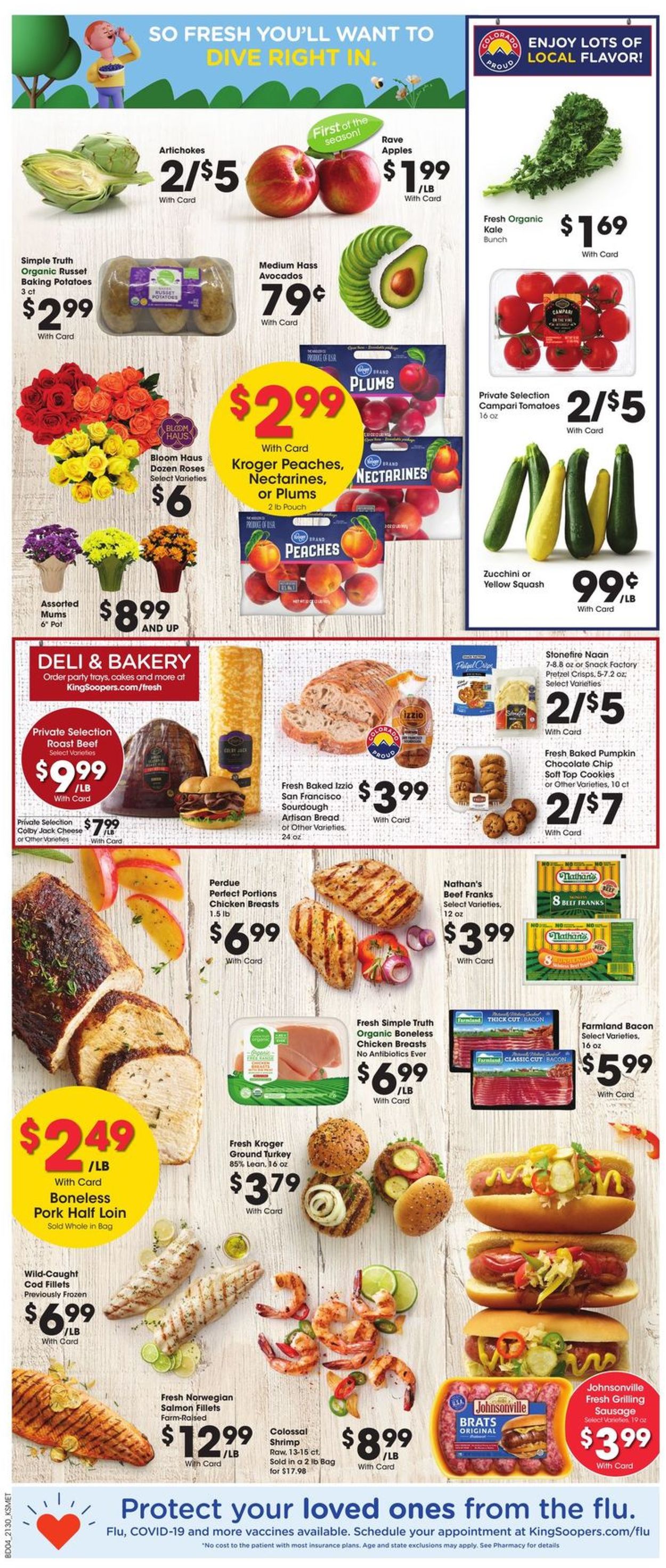 Catalogue King Soopers from 08/25/2021