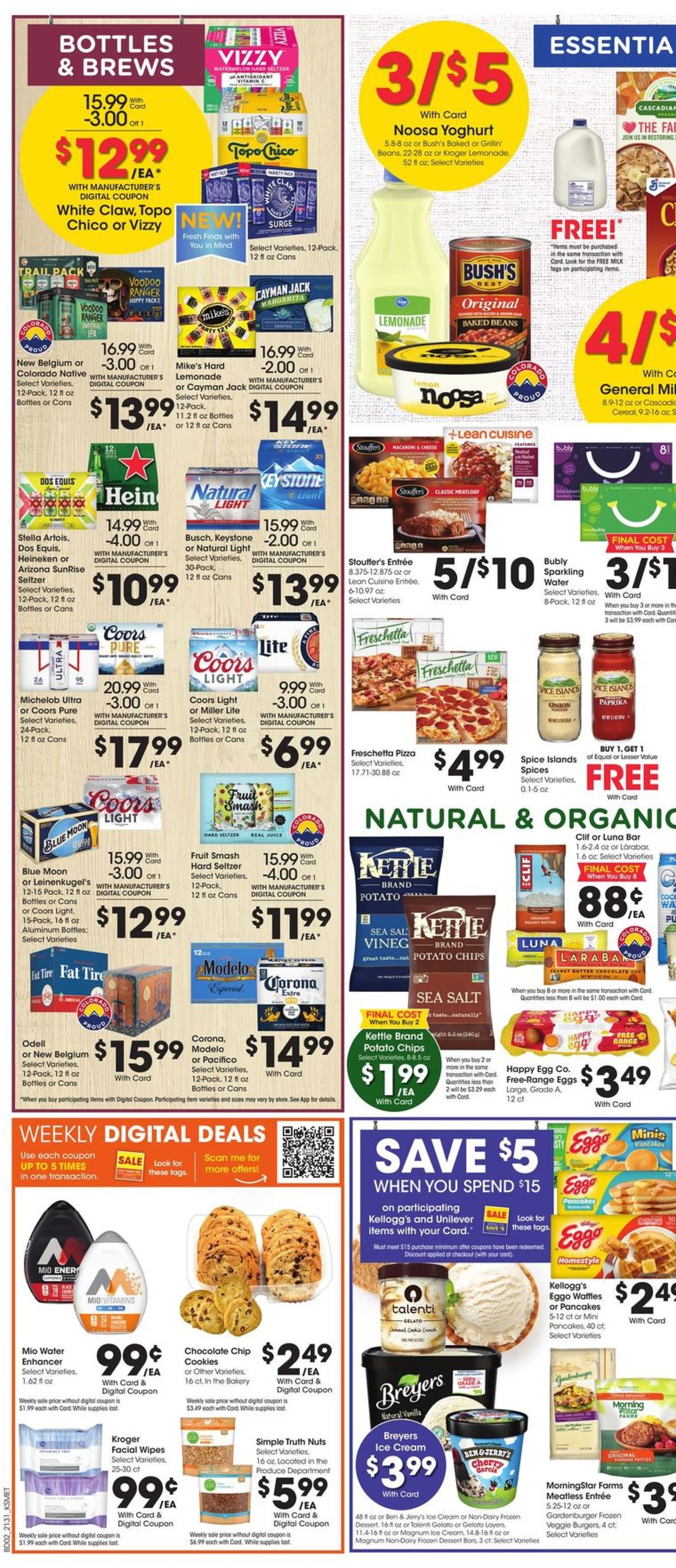 Catalogue King Soopers from 09/01/2021