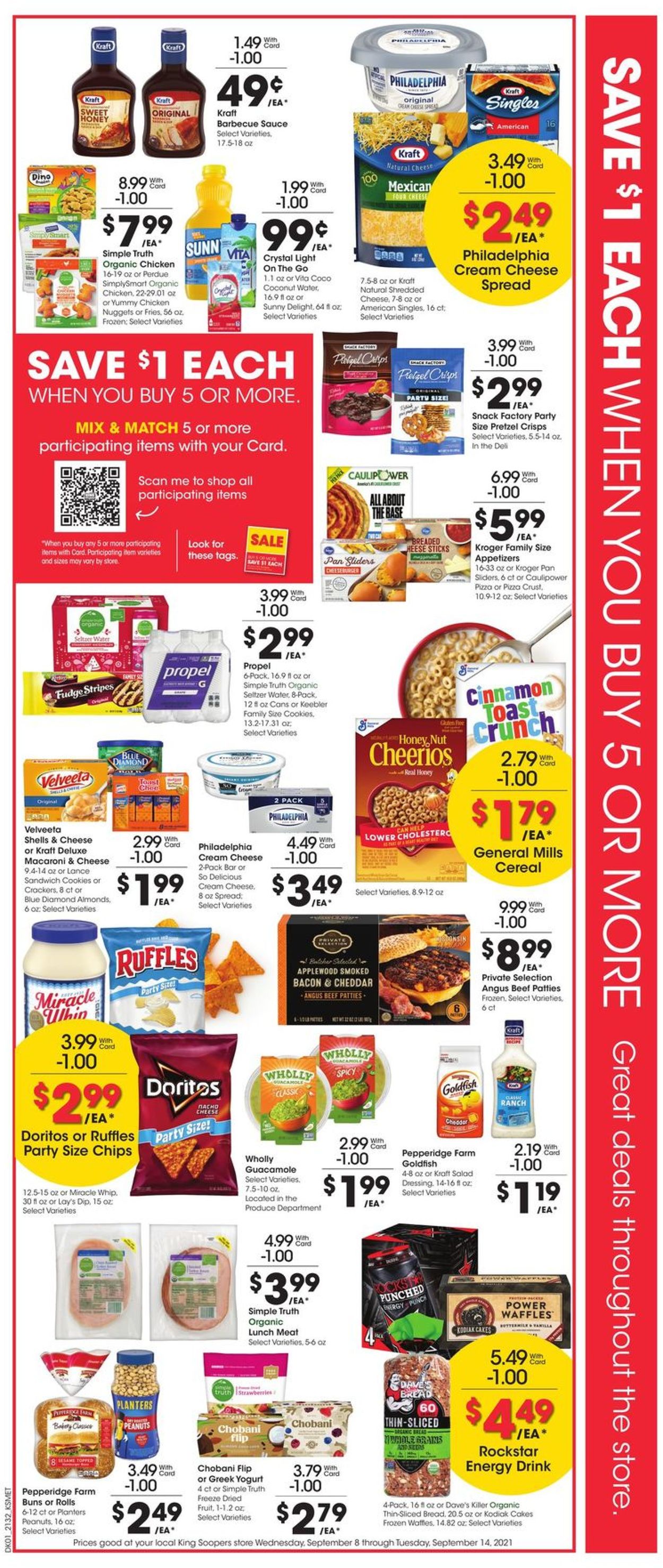 Catalogue King Soopers from 09/08/2021