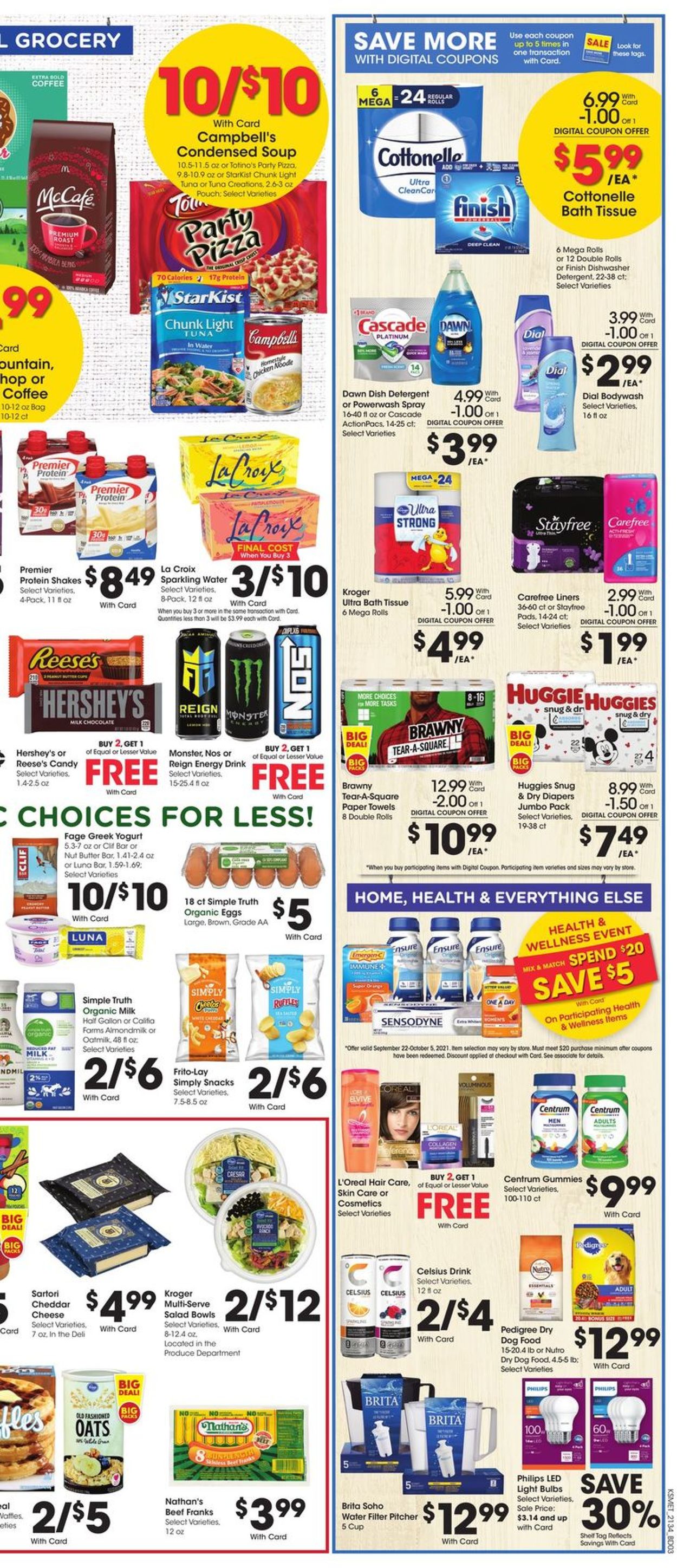 Catalogue King Soopers from 09/22/2021