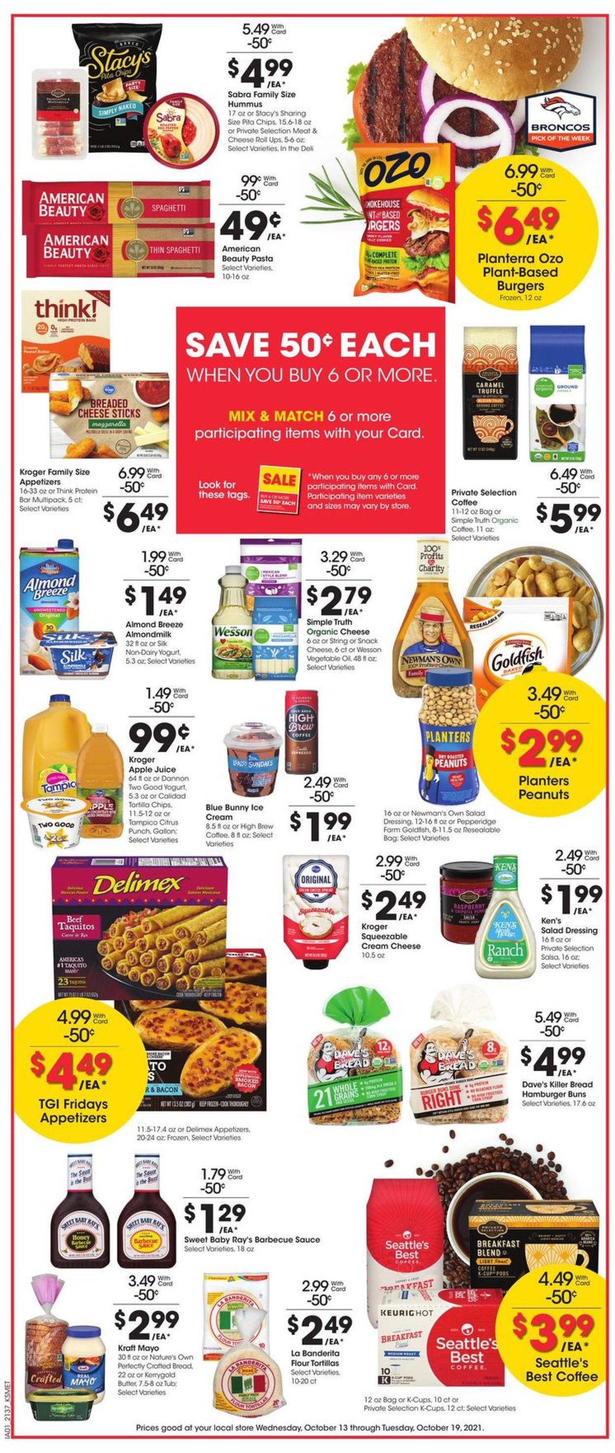 Catalogue King Soopers Halloween 2021 from 10/13/2021