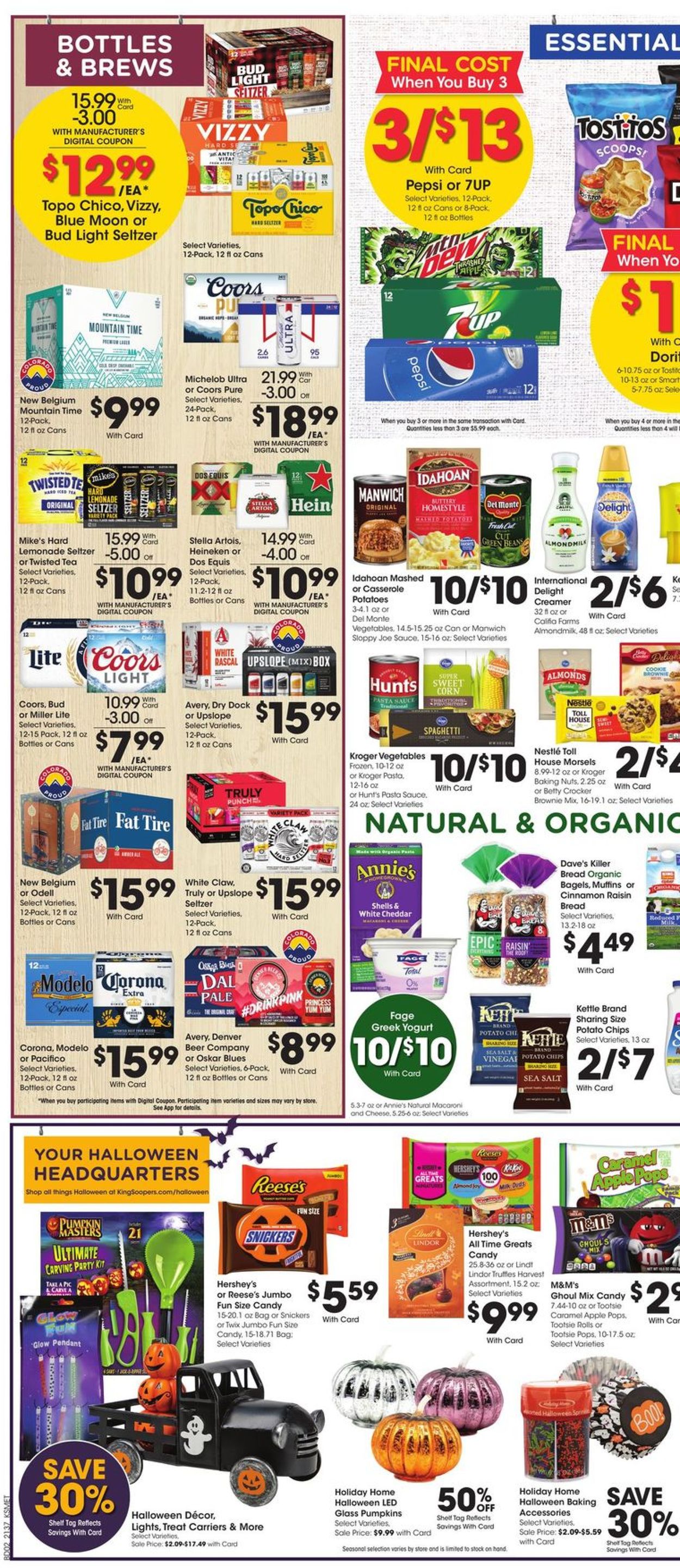 Catalogue King Soopers Halloween 2021 from 10/13/2021