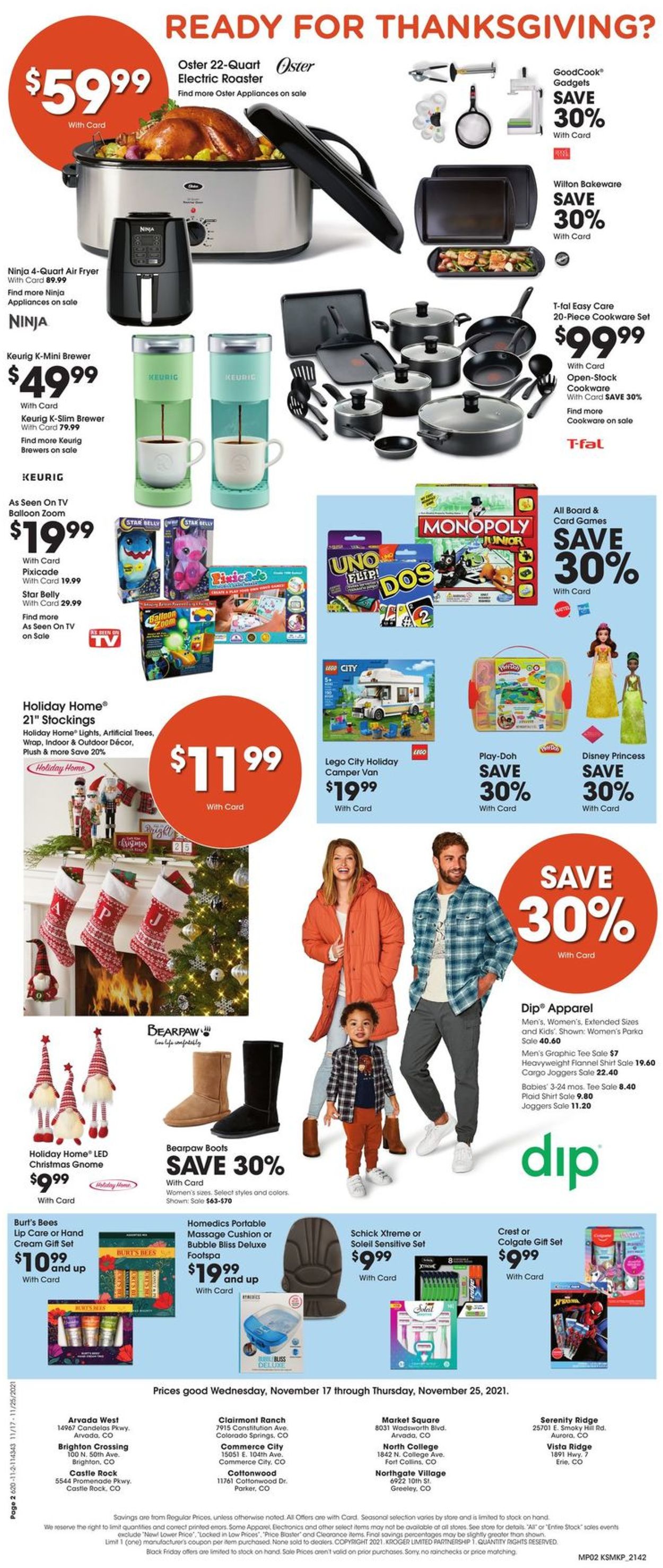 Catalogue King Soopers BLACK FRIDAY AD 2021 from 11/17/2021