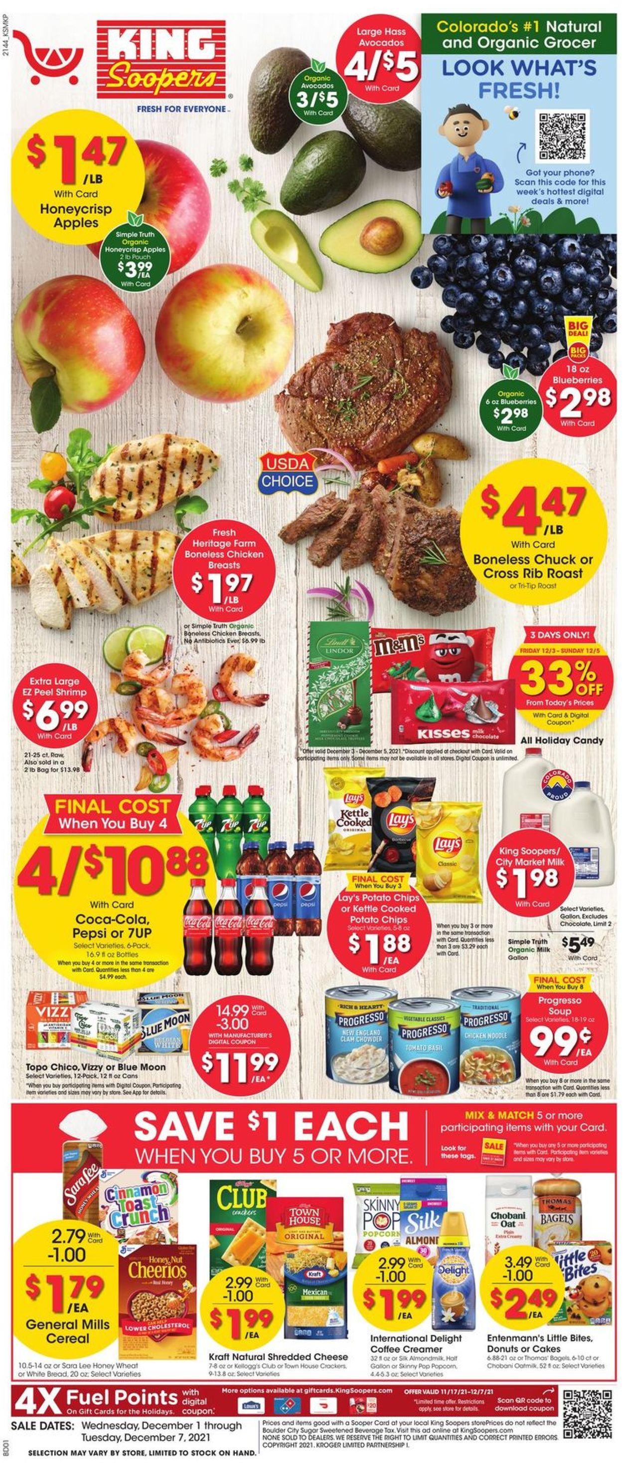 Catalogue King Soopers from 12/01/2021
